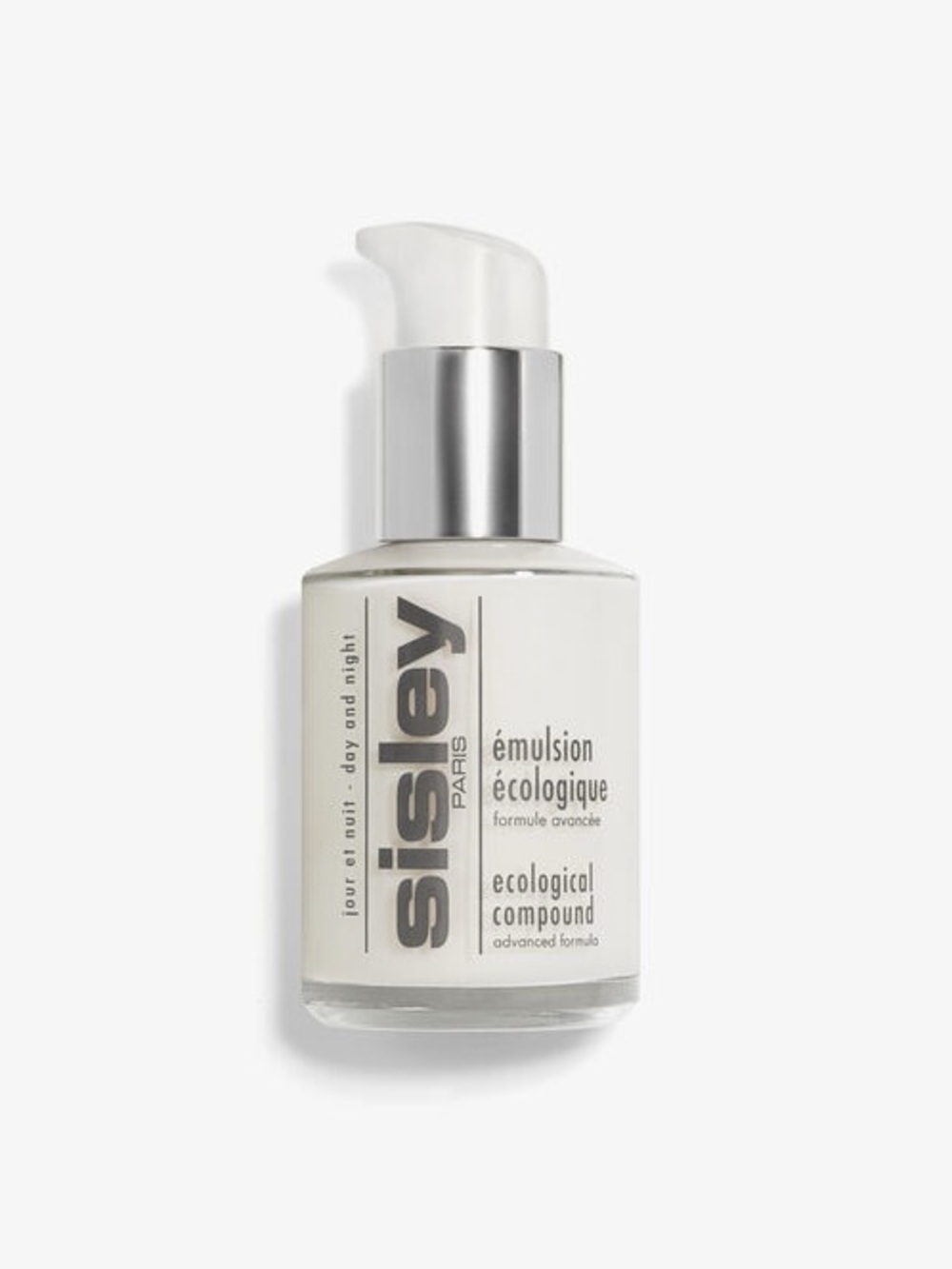 Sisley-Paris White and Silver Ecological Compound Moisturizer-125ml(no box)
